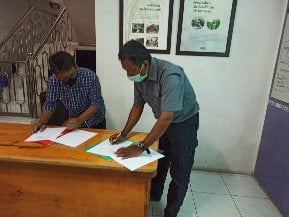 SMK PP Kutacane Jalin Kerjasama dengan Aliansi Organis Indonesia