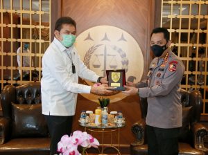 Dikunjungi Kapolri, Jaksa Agung: Ini Tonggak Peningkatan Sinergitas