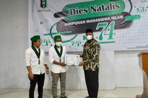 Yusuf Muhammad Mendapatkan Penghargaan di Milad HMI Ke-74 Tahun