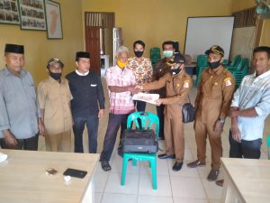 Aset Desa Gunong Sapek Diserahterimakan