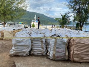 Dit Reskrimsus Polda Aceh Temukan 150 Ton Minerba Illegal di Aceh Selatan