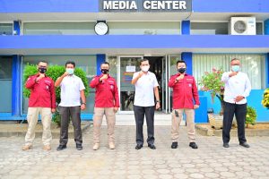 Dalam Rangka Silahturrahmi Kabid Humas Polda Aceh Audiensi Dengan Kadis Kominfo Aceh