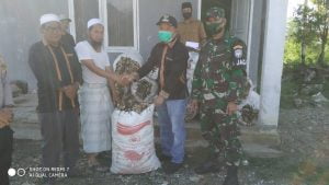 Pengulu Kampung Gumpang Bagikan 2 Ton Bibit Jahe