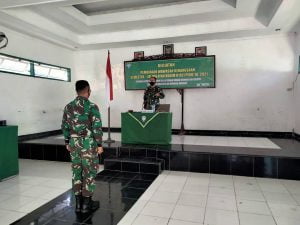Siswa-Siswi SMA Pidie Ikuti Binwasbang di Makodim