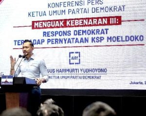 AHY Pertanyakan Pertentangan Ideologi yang Dimaksud Moeldoko