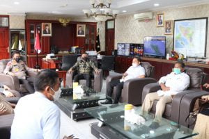 Fraksi Gerindra DPRA Audiensi dengan Kapolda Aceh, Pertanyakan Kasus Pengranatan Rumah Anggota DPRK Aceh Barat