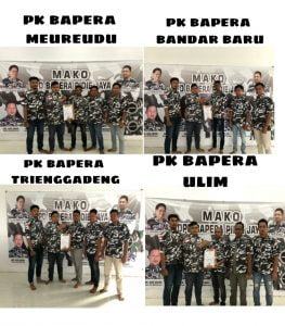 Setelah Dilantik, BAPERA Pidie Jaya Bergerak Cepat Bentuk Pengurus PK