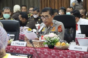 Kapolda Aceh Terima Tim Kerja Reses Komisi III DPR RI, Ini Yang Dipaparkan Kapolda