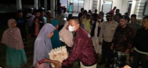Kapolres Pidie Serahkan Bantuan Rumah Warga Korban Bencana Alam di Gampong Seuriweuk