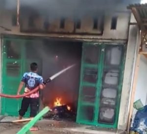 Kebakaran di Beureunuen, Satu Unit Rumah Rata Dengan Tanah