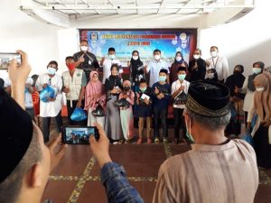 BMPD dan BAS Aceh Bagi Ratusan Paket Untuk Dhuafa dan Anak Yatim