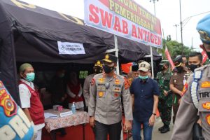Kapolda Aceh Apresiasikan Kesiapan Pos Pelayanan Ops Ketupat Seulawah 2021 Pidie