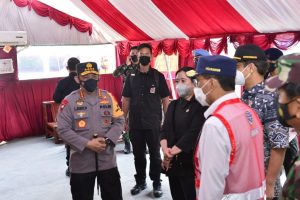 Kapolri Bersama Panglima TNI Tinjau Pos Penyekatan Merak – Bakauheni