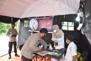 Polda Aceh Kirim Tim Asistensi ke Pos Penyekatan Mudik Aceh Tamiang – Sumut