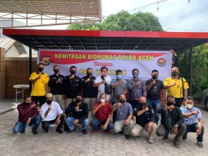 Silaturahmi Dengan Insan Pers, Kabid Humas Polda Aceh: Butuh Peran Awak Media Untuk Edukasi Prokes