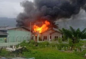 1 Unit Rumah Warga Desa Biak Muli Bakhu Ludes di Lahap Si Jago Merah