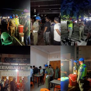 Masih Melanggar Prokes dan Perwal, 5 Tempat Usaha Kembali Disegel Petugas Gabungan