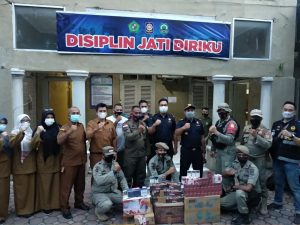 Rugikan Negara, Bea Cukai Aceh Sita Perdagangan Rokok Ilegal Di Pidie