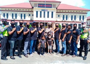 Menuju Herd Immunity VLAY Atjeh Ikut Vaksinasi HUT Bhayangkara di Polres Lhokseumawe