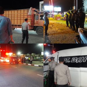 Pemeriksaan di Pos Penyekatan Lambaro Diperketat, Sedikitnya 100 Kenderaan Terjaring 50 Sepeda Motor, 25 Mobil Penumpang dan 25 Mini Bus