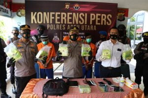 Polisi Berhasil Gagalkan Peredaran 7 Kg Sabu di Aceh Utara