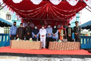 Wakil ketua dan Anggota DPRK Subulussalam Hadiri Upacara HUT Kemerdekaan RI ke 76 Di Sultan Daulat