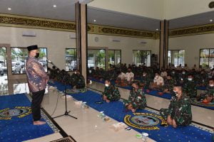 Lantamal l Belawan Peringati Tahun Baru Islam 1443 H/2021 M Di Mesjid Al – Akbar Mako Lantamal l