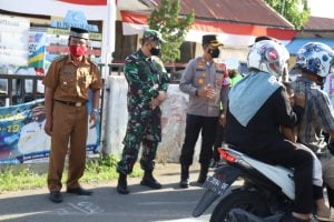 Tnjau Pos Pemeriksaan Pintu Masuk Wilayah Pidie, Kapolres: Kita Lakukan Dengan Ramah Dan Sopan
