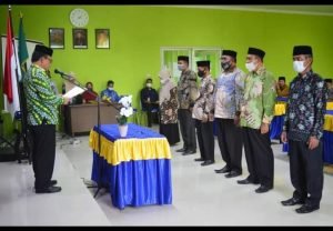 Lakukan Penyegaran, Kakankemenag Kota Subulussalam Lantik Enam Kepala Madrasah