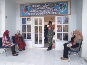 Poliklinik Lanud Maimun Saleh Gelar Serbuan Vaksinasi Tahap I Dan II Setiap Minggu