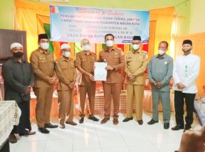 Damarius Resmi Dilantik Sebagai Camat Tripa Makmur