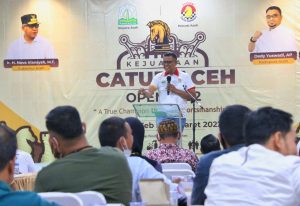 Wabup Pidie Buka Kejuaraan Catur Aceh Open 2022