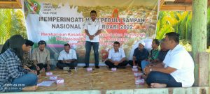 HPSN 2022, DLH Pidie Sosialisasikan Tatacara Pengelolaan Sampah Ke Gampong gampong