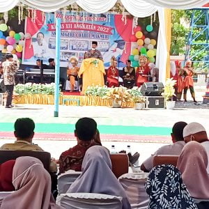 SMA Negeri 1 Darul Makmur Gelar Acara Pelepasan Siswa siswi Kelas Xll Angkatan 2022