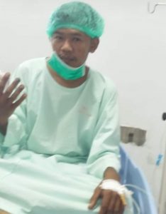 Tanpa Pengaman, Seorang PT EMSEM Lestari Jaya Terjepit Tali Poli Kaptan