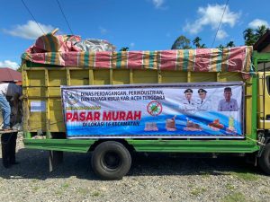 Disdagperinaker Agara Gelar Operasi Pasar Murah