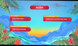 ADWI 2022: Tiga Desa di Aceh Lolos Kurasi 100 Besar