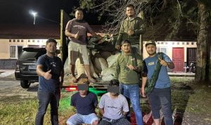 Diduga Tampa Dilengkapi Dokumen Resmi, Polisi Tangkap Dua Pelaku Pengangkut Enam Ton Getah Pinus