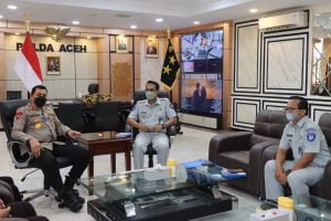 Bentuk Koordinasi Jasa Raharja, Kapolda Terima Audiensi Kepala PT Jasa Raharja Cabang Aceh