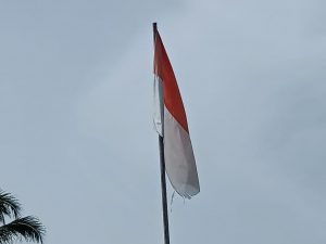 Lecehkan Lambang Negara, Kepsek SDN Alue Gani Tak Indahkan Instruksi Kadisdik Nagan Raya, Bendera Koyak dan Luntur tetap Dikibarkan