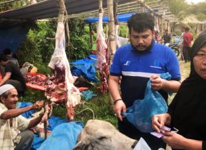 Harga Daging di Pasar Tradisional Darul Makmur Nagan Raya