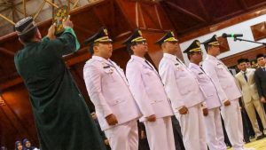 Pj Gubernur Aceh Achmad Marzuki Lantik Empat Pejabat Bupati dan Satu Pejabat Walikota