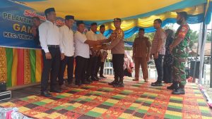 Lima Aparatur Desa Kabu Dikukuhkan.