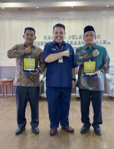 KPPN Tapaktuan Nobatkan Kakankemenag Kota Subulussalam Sebagai KPA Inovatif TA 2022