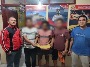 Diduga Pemilik Sabu 0,16 Gram, Unit Reskrim Polsek Badar Amankan Tiga Tersangka