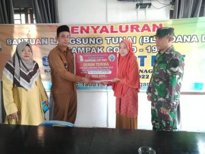 108 KPM Warga Cot Mue Terima Bantuan Langsung Tunai Dana Desa