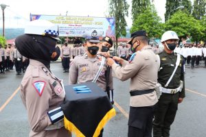 Dalam Rangka Operasi Zebra Seulawah 2022, Polres Aceh Tenggara Gelar Apel Pasukan