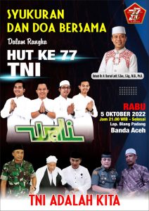 Terkait Rangkaian HUT ke 77 TNI, Ini Penjelasan Kodam IM