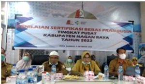 Dinkes Nagan Raya Lakukan Sosialisasi Penilaian Sertifikasi Eradikasi Frambusia