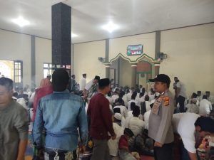 Kapolsek dan Camat Hadiri Pelaksanaan Maulid Nabi Di Aih Jernih